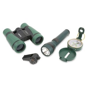 Binóculo+bussola+lanterna+apito/termômetro - Carson