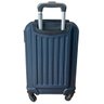Mala de Bordo ABS 4 Rodas 360 Graus Azul Marinho - 4