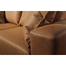 Sofá Paris Couro Caramelo 2 Lugares 1,90m Confortável Sala de Estar - 6