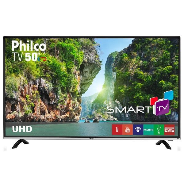 TV Philco Netflix 4K LED 50 Polegadas PTV50F60Sn Bivolt - 1