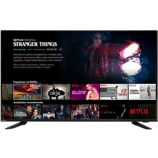TV Britania 40 LED Smart com Netflix Bivolt - 5