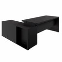 Ver imagem 5 de Mesa Escritório 1,70m Armário 1 Cx de Tomadas Pés Painel F5