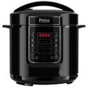 Ver imagem 1 de Panela de Pressão Digital 6L Inox Preta Philco 127V
