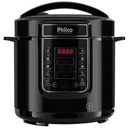 Panela de Pressão Digital 6L Inox Preta Philco 220V - 1