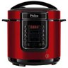 Panela de Pressão Digital Philco 6l Inox Vermelha 127v - 1