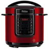 Panela de Pressão Digital Philco 6L Inox Vermelha 220V - 1