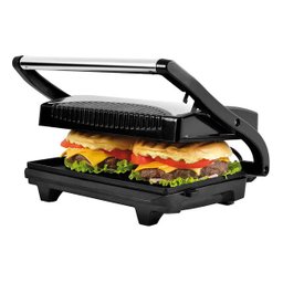 Sanduicheira e Grill Britânia Press Inox Placa Duo 127V - 7