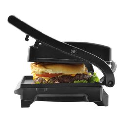 Sanduicheira e Grill Britânia Press Inox Placa Duo 127V - 8