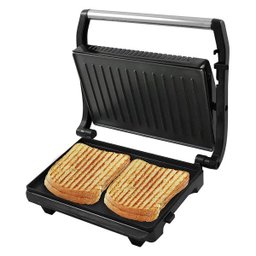 Sanduicheira e Grill Britânia Press Inox Placa Duo 127V - 2