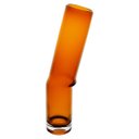 Ver imagem 1 de Vaso Decorativo Enfeite Planta Vidro 38x7x7cm Âmbar