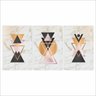 Quadros Decorativos Kit 3 Peças - Abstrato Escandinavo - 3