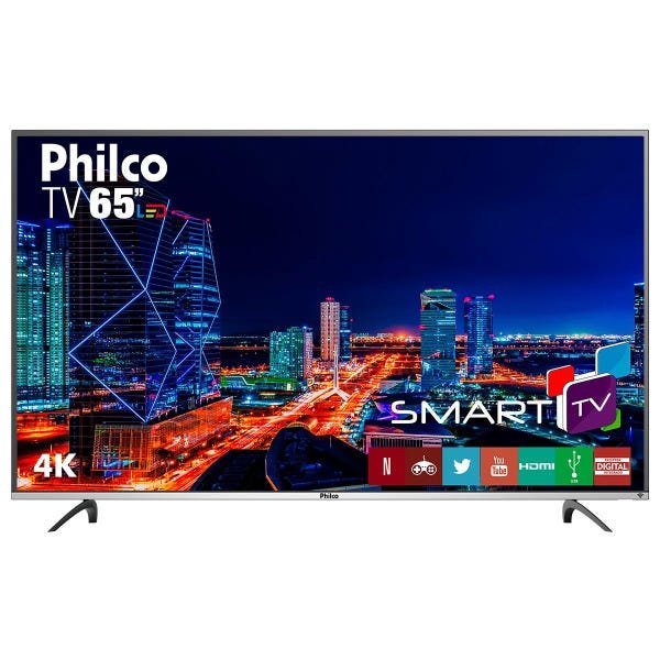 TV Philco 4K LED 65 Polegadas PTV65F60Dswn Bivolt - 1