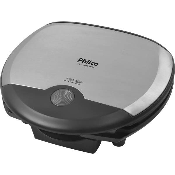 Grill e Sanduicheira Large Inox Philco 127V