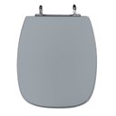 Ver imagem 1 de Assento Sanitário Poliéster para Louça Stylus (celite) Aço (reb. Oculto) Cinza Pérola