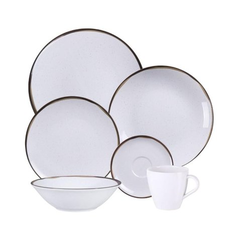 Jogo de Jantar Canyon 48 Peças com Bowl Porcelana Decorada Tramontina