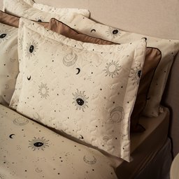 Capa Edredom Solteiro Algodão Percal 150 Fios Duvet Essencialle:sol e Lua - 2