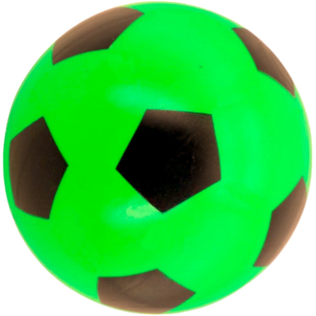 Kit 36x Bola de Vinil Pingo Dente de Leite Futebol - Verde - 3