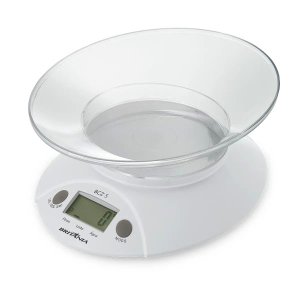 Balança Para Cozinha BCZ5 5KG Bateria Britânia Bivolt