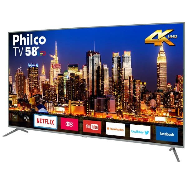 Tv Philco Smart 4k Led 58 Polegadas Ptv58f60sn Bivolt - 2
