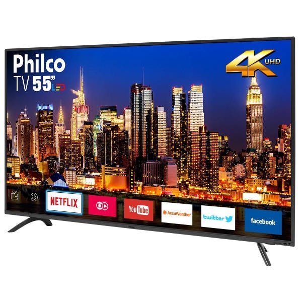 TV Philco LED 4K 55 Polegadas PTV55F61Snt Bivolt - 2