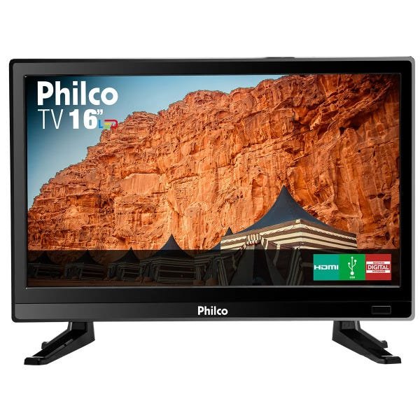 TV Philco LED 16 Polegadas PTV16S86D Bivolt - 1