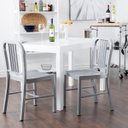Ver imagem 7 de Cadeira Navy - Metal Natural - Galvanizada