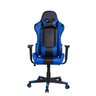 Cadeira Gamer Pelegrin em Couro Pu Reclinável Pel-3012 Preta e Azul - 2