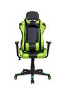 Ver imagem 2 de Cadeira Gamer Pelegrin em Couro Pu Reclinável Pel-3012 Preta e Verde