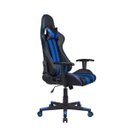Ver imagem 3 de Cadeira Gamer Pelegrin em Couro Pu Reclinável Pel-3013 Preta e Azul