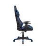 Cadeira Gamer Pelegrin em Couro Pu Reclinável Pel-3013 Preta e Azul - 4