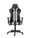 Ver imagem 2 de Cadeira Gamer Pelegrin em Couro Pu Reclinável Pel-3013 Preta e Cinza