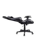 Ver imagem 3 de Cadeira Gamer Pelegrin em Couro Pu Reclinável Pel-3013 Preta e Cinza