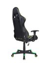 Ver imagem 6 de Cadeira Gamer Pelegrin em Couro Pu Reclinável Pel-3013 Preta e Verde