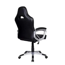 Cadeira Gamer em Couro PU Pelegrin PEL-3007 Preta e Vermelha - 5