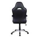 Ver imagem 6 de Cadeira Gamer em Couro PU Pelegrin PEL-3007 Preta e Cinza