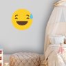 Adesivo de Parede Emoji Risadinha - 2