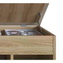 Ver imagem 4 de Sapateira Bau Com Tampo Estofado Sp080 Oak