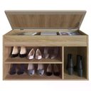 Ver mais imagens de Sapateira Bau Com Tampo Estofado Sp080 Oak
