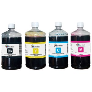 Kit Refil Tinta 4 Litros Compativel C/ Canon Impressora Pixma G3100 G3111 G610 G4110 G4100 G2100 G60