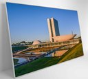 Ver imagem 4 de Quadro Congresso Nacional Brasília - 60x40 Cm - Vidro Impresso