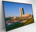 Ver imagem 2 de Quadro Congresso Nacional Brasília - 60x40 Cm - Vidro Impresso