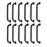 Alça de Apoio Barra Inox 80cm Kit 12 Unidades Cadeirante Idoso Segurança Acessibilidade Banheiro Box - 1