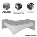 Ver imagem 3 de Mesa para Escritório em L Diretor Lado Direito Nogal/preto