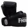 Kit Boxe Tradicional - Luva Bandagem Bucal - 10 oz Preto - 3