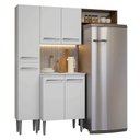 Ver imagem 3 de Armário de Cozinha Compacta 156 Cm Emilly Madesa 03