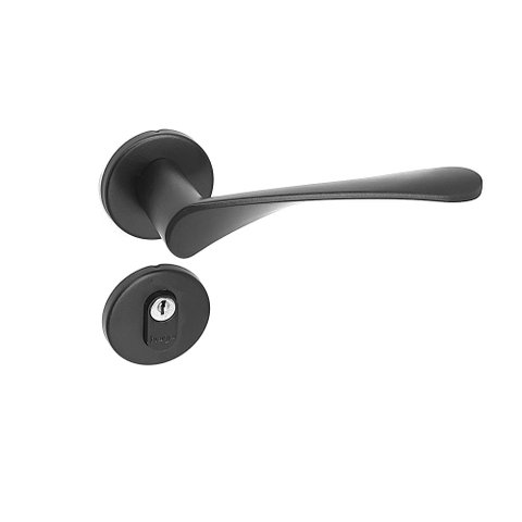 Fechadura Haga - Luna - Roseta 527 - Externa - 20755b