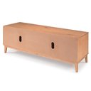 Ver imagem 7 de Rack Inari | 160 Cm X 40 Cm| Madeira Maciça com Palhinha | Caramelo Caramelo