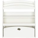 Ver imagem 3 de Organizador Infantil Liz Baú Livreiro 2 Prateleiras MDF 73cm Branco Woodcore