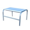 Ver imagem 1 de Escadinha Clinica de 1 Degrau para Acesso Pratico e Seguro - Estrutura Prata com Degrau Branco Medco