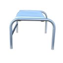 Ver imagem 4 de Escadinha Clinica de 1 Degrau para Acesso Pratico e Seguro - Estrutura Prata com Degrau Branco Medco